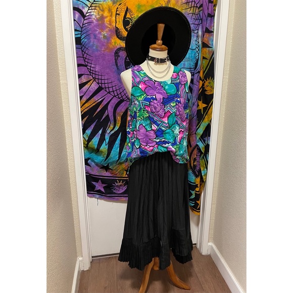 🌈 Lovely fruit flowers vintage art blouse - Picture 11 of 11